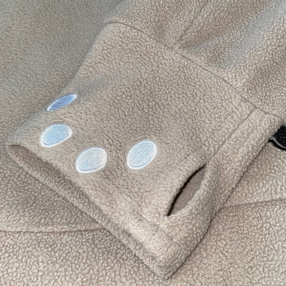 ISSAC LIVE pet animal pouch kitty ears hoodie sweatshirt gray white size L - Picture 4 of 10